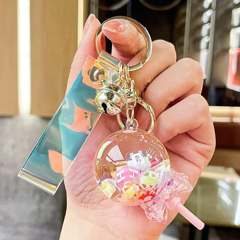 Wholesale Oiled Lollipop Acrylic Keychain